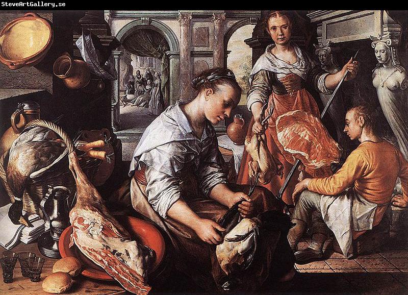 Joachim Beuckelaer Christ in the House of Martha and Mary